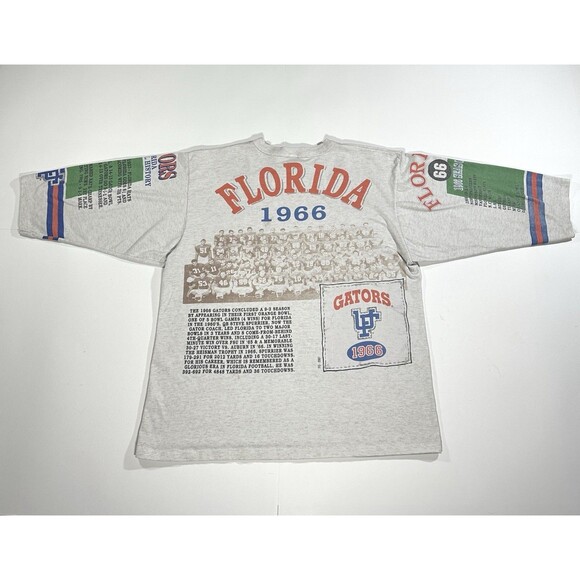 Vintage Long Gone Garan University Of Florida Gators UF 1966 Sweater Shirt Large - Picture 3 of 15